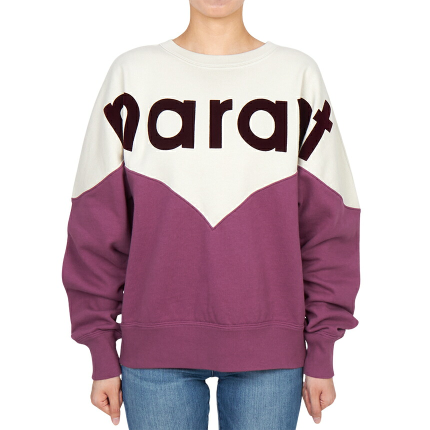 【3%オフクーポン離れ離れ中】 ISABEL MARANT イザベルマラン レディース 長袖プルオーバー SW0006FA A1M08E ECRY