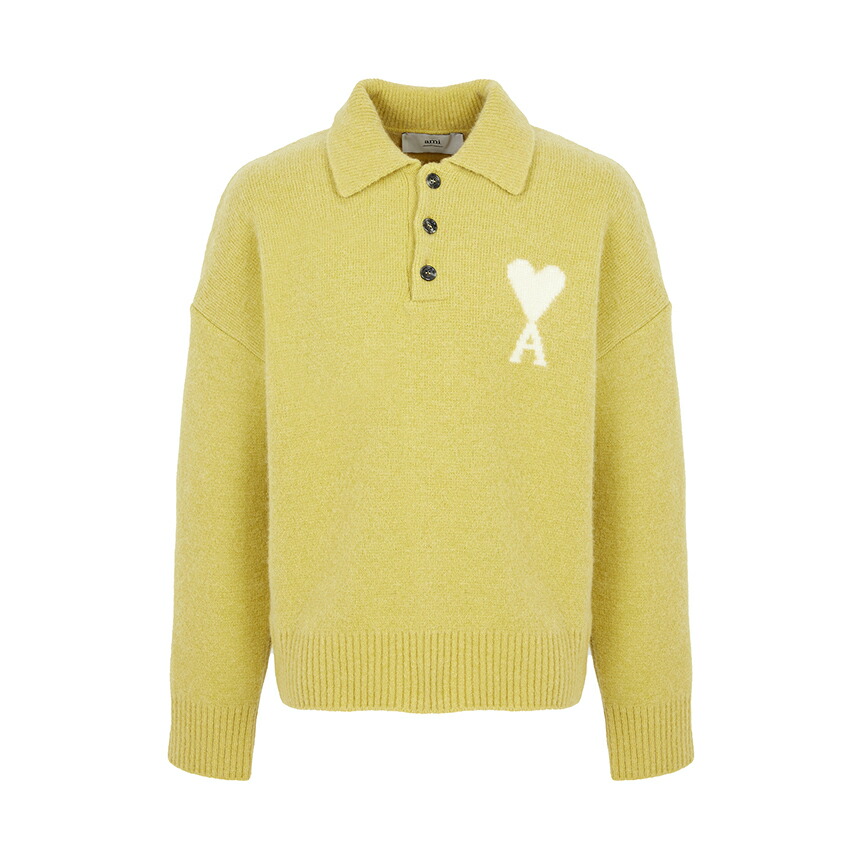 【3%オフクーポン配布中】 AMI アミ メンズ ニット UPL408 KN0135 3993｜LUXBOY店
