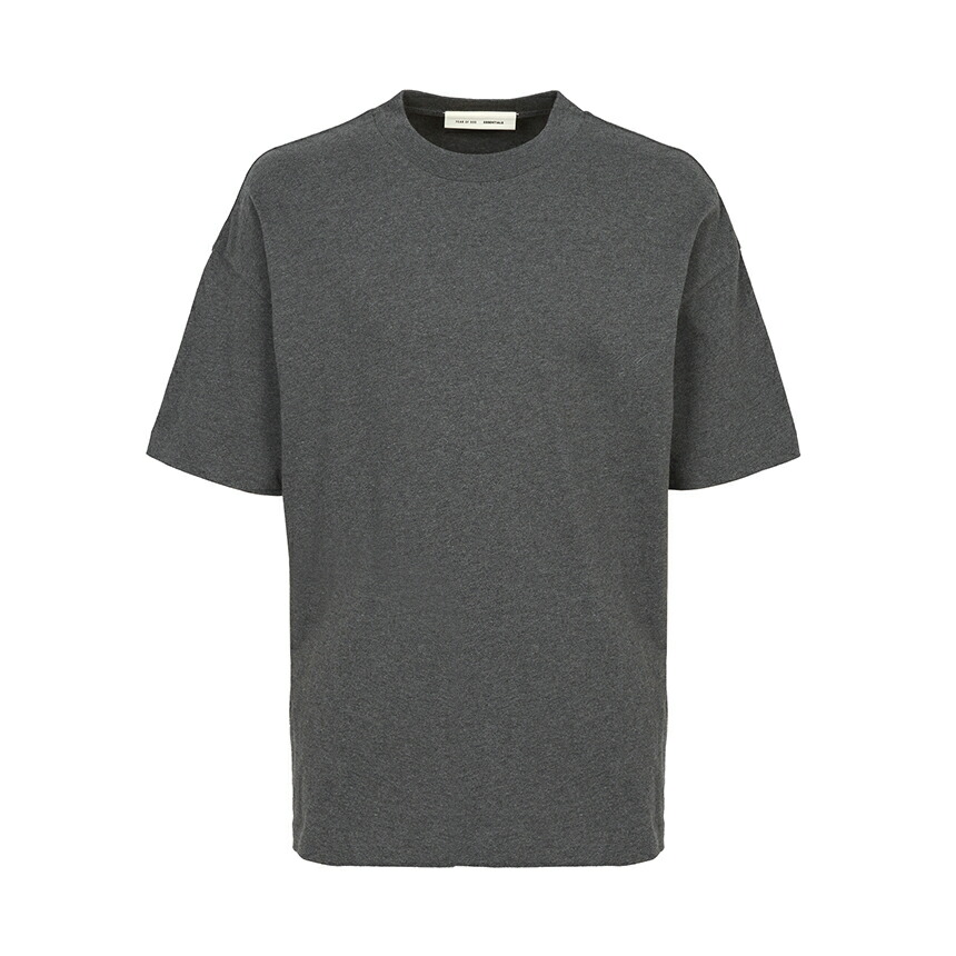 【3%オフクーポン散り散り中】 FEAR OF GOD フィアオブゴッド メンズ 半袖ティーシャツ 125HO254191F CHARCOAL HEATHER