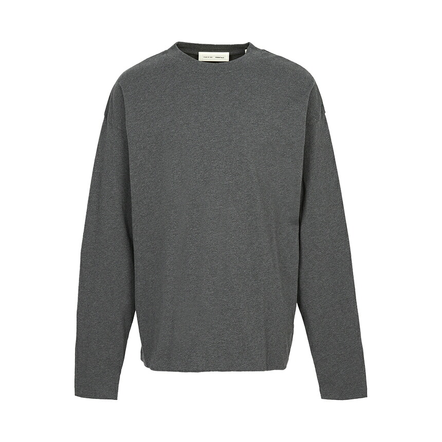 【3%オフクーポン配布中】 FEAR OF GOD フィアオブゴッド メンズ 長袖Tシャツ 125HO254201F CHARCOAL HEATHER｜LUXBOY店