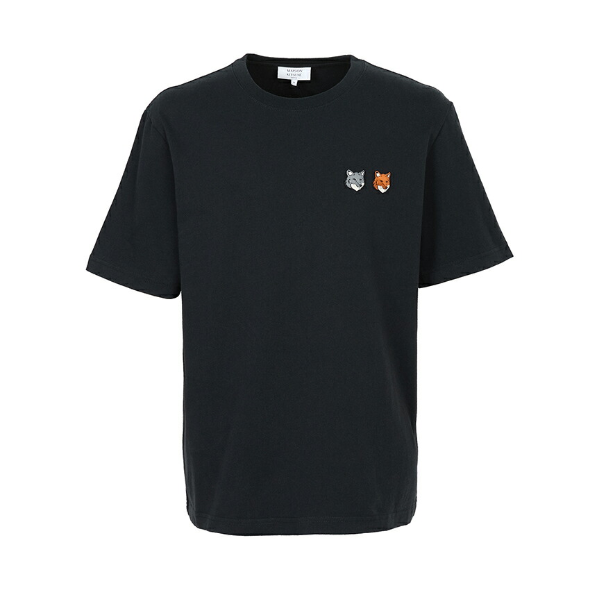 【3%オフクーポン離れ離れ中】 MAISON KITSUNE 棲み家 狐狸 メンズ 半袖プルオーバー OM011CFKJ7025 P190