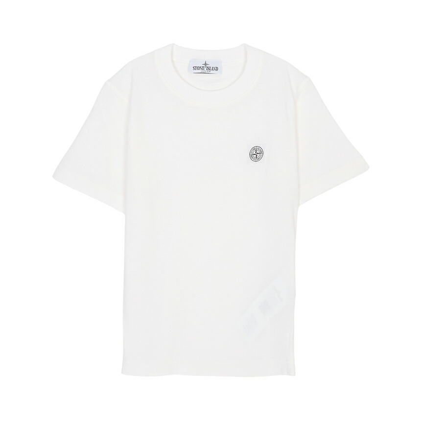 【3%オフクーポン別れ別れ中】 STONE ISLAND KIDS ストーンアイランドキッズ もの言う花 半袖ティーシャツ L1S162100005 S0050 V0001 14A