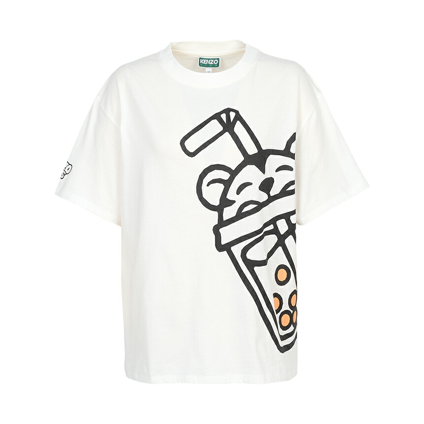 【3%オフクーポン散り散り中】 KENZO KIDS ケンゾーキッズ もの言う花 半袖ティーシャツ K61675 117