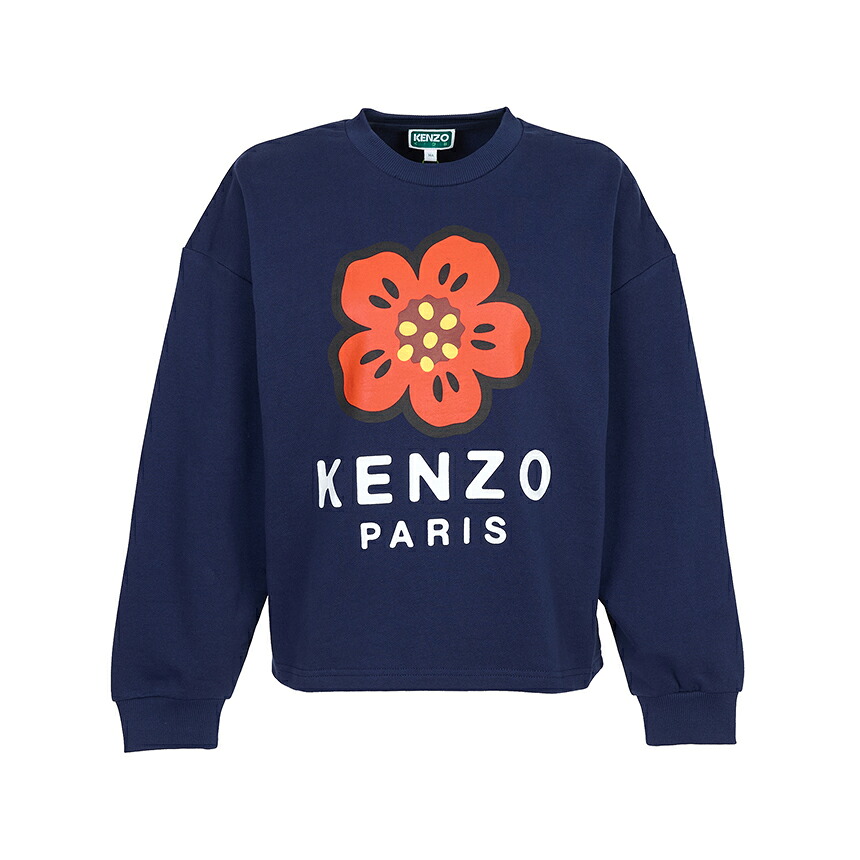 【3%オフクーポン別れ別れ中】 KENZO KIDS ケンゾーキッズ もの言う花 長袖ティーシャツ K61801 84N