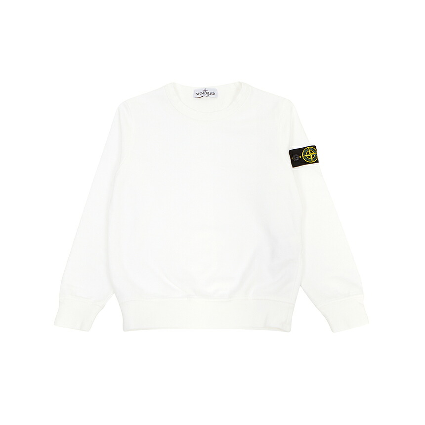 【3%オフクーポン別れ別れ中】 STONE ISLAND KIDS ストーンアイランドキッズ もの言う花 長袖ティーシャツ 801661340 V0001 10A12A