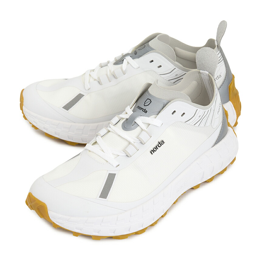 【3%オフクーポン別れ別れ中】 NORDA NORDA メンズ スニーカー 001AM WHT GUM