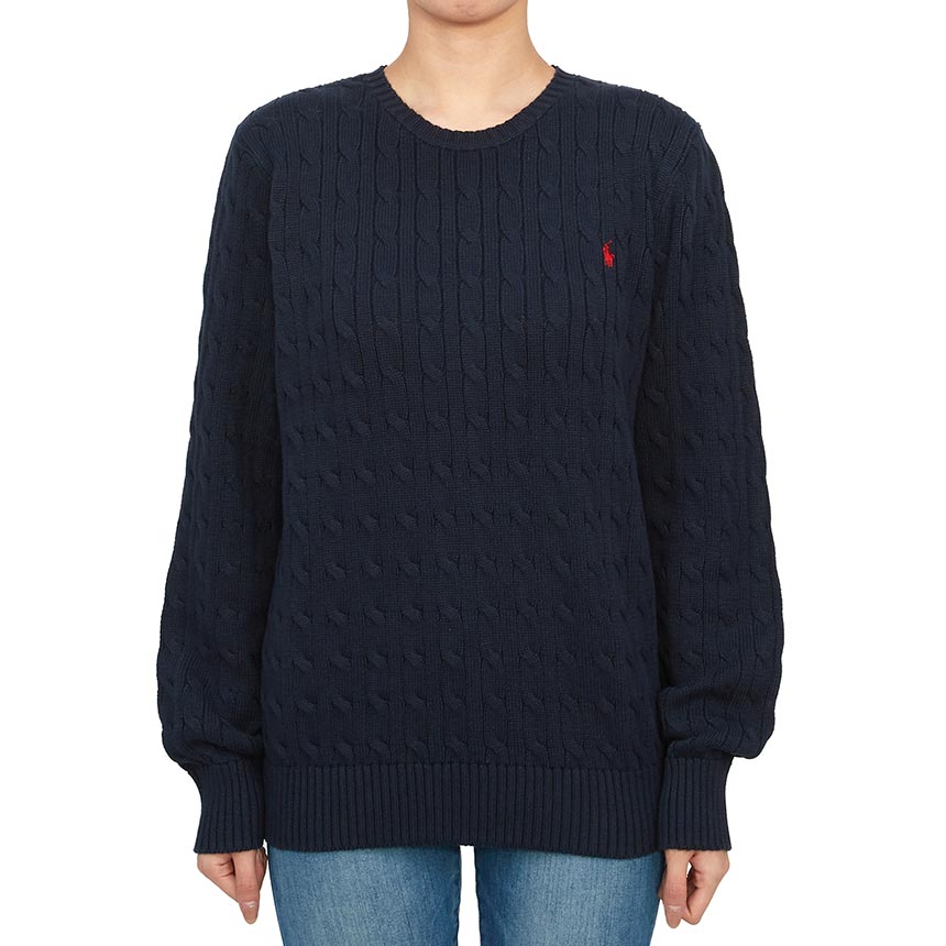 【3%オフクーポン配布中】 RALPH LAUREN KIDS ポロ ラルフローレンキッズ ベビー ニット 323702674060 NAVY｜LUXBOY店