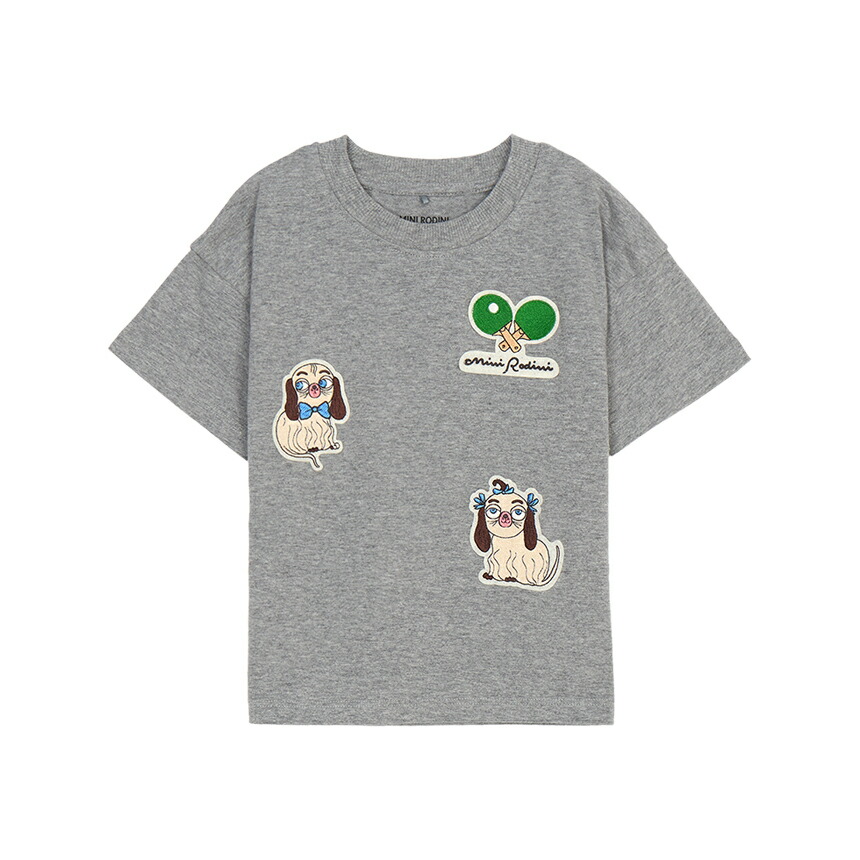 【3%オフクーポン散り散り中】 MINI RODINI ミニロディーニ もの言う花 半袖ティーシャツ 2662012994