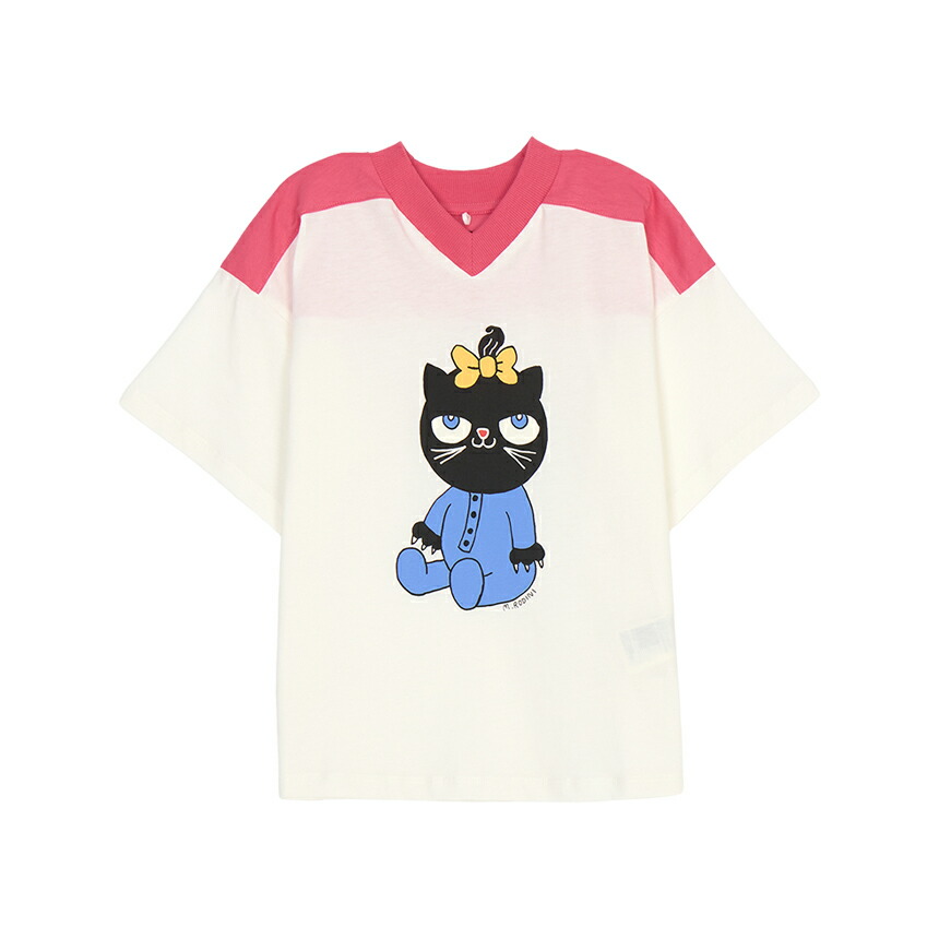 【3%オフクーポン散り散り中】 MINI RODINI ミニロディーニ もの言う花 半袖ティーシャツ 2662012328