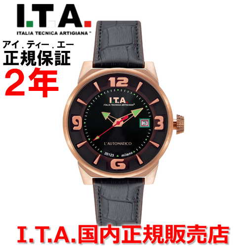 【お買い物マラソン期間中店内最大P20倍】【国内正規品】I.T.A アイ・ティー・エー メンズ 腕時計 ウォッチ L'AUTOMATICO オートマティコ 26.00.05 ｜Jewelry＆Watch　LuxeK