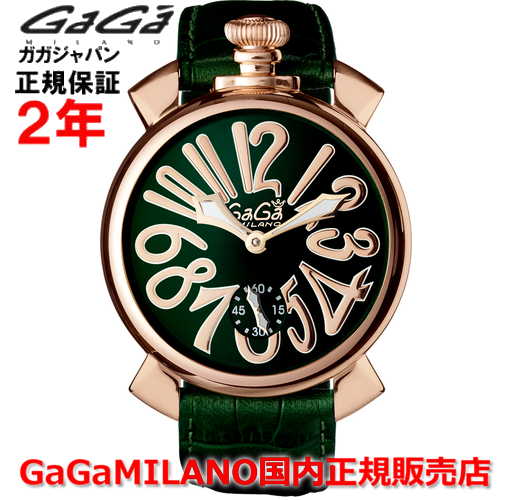 【百貨店大売り出し継続期間中店内最大限度P20倍】【国内置き目品】GaGa MILANO ガガミラノ ウオッチ ご覧なさる メンズ  MANUALE 48MM マヌアーレ 48粍  5011.04S