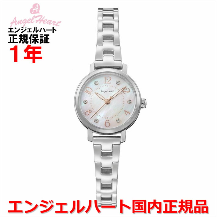 【10%OFFクーポン配布中】【国内正規品】ANGEL HEART エンジェルハート 腕時計 ソーラー ウォッチ レディース トゥインクルハート Twinkle Heart THN24SS-N