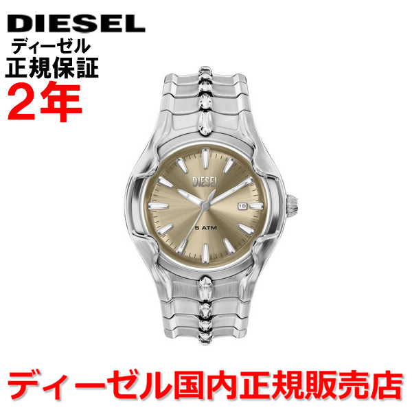 【国内置き目品】 DIESEL ディーゼル ウォッチ 御覧なさる メンズ レディース ヴァート VERT ゴールド文字記号盤 ステンレス鋼スチール写真 腕輪 DZ2234