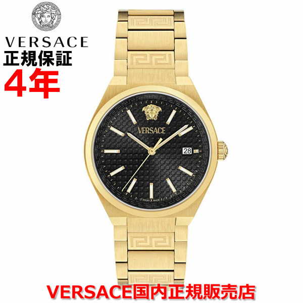 【国内置き目品】VERSACE ヴェルサーチ ヴェルサーチェ 呼びりん探し回る メンズ ウォッチ 御覧なさる ヴイ オー後ろ側 38.5粍 V-AURIA VE0F00525