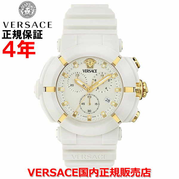 【国内置き目品】VERSACE ヴェルサーチ ヴェルサーチェ 呼びりん探し回る メンズ  レディース ウォッチ 御覧なさる リアルアクティブクロノ REAL ACTIVE CHRONO VE0L00225