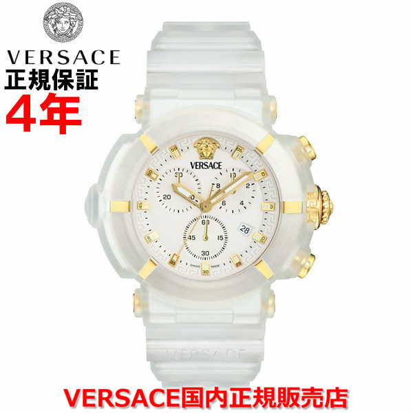 【国内置き目品】VERSACE ヴェルサーチ ヴェルサーチェ 呼びりん探し回る メンズ  レディース ウォッチ 御覧なさる リアルアクティブクロノ REAL ACTIVE CHRONO VE0L00525