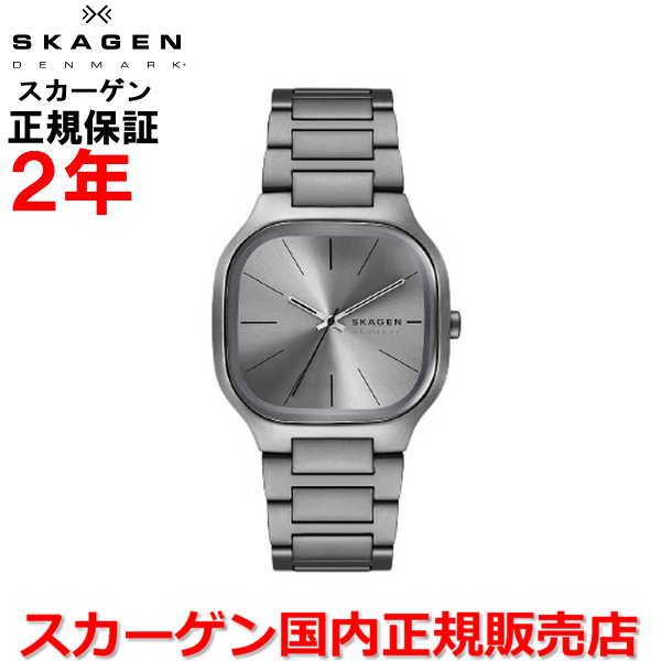 【国内定め事品】スカーゲン SKAGEN ウオッチ ご覧なさる 成人男性用 メンズ メレム MELLEM 薄墨色文字記号盤 ステンレススティールブレスレット SKW6936