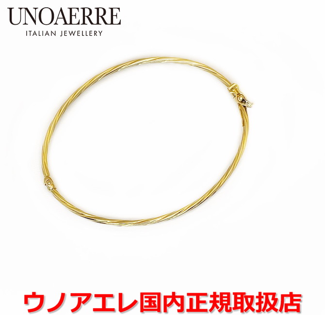 楽天市場】ウノアエレ K18 ゴールド ブレスレット イタリア製