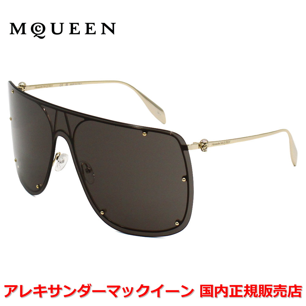 【お買い物マラソン期間中店内最大P20倍】【国内正規品】Alexander McQueen アレキサンダー マックイーン AM0313S-001 サングラス スマート メンズ レディース ユニセックス ｜Jewelry＆Watch　LuxeK