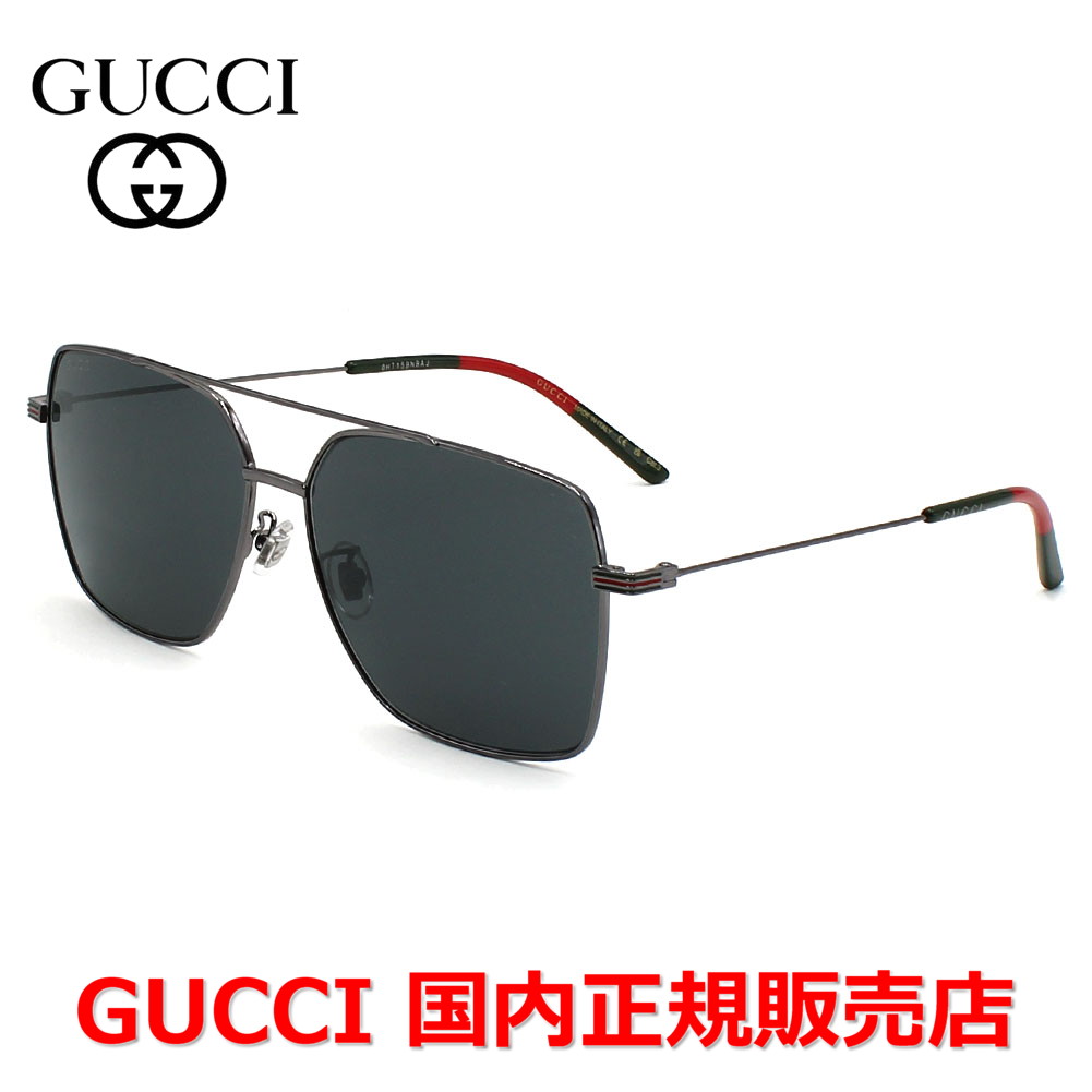 【10%OFFクーポン配布中】【国内正規品】 GUCCI グッチ GG1053SK-001 サングラス メンズ レディース ユニセックス