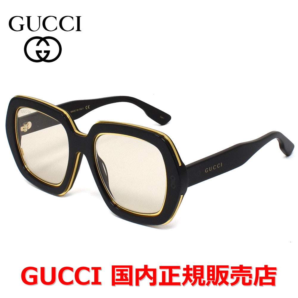 【お買い物マラソン期間中店内ポイント最大20倍】【国内正規品】GUCCI グッチ GG1064S-001 サングラス メンズ レディース ユニセックス