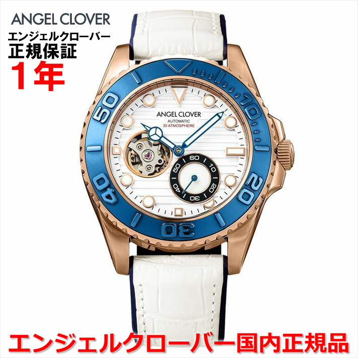 Angel Clover エンジェルクローバー TCA45 自動巻き 腕時計 sca44pwh-wh_a3.jpg