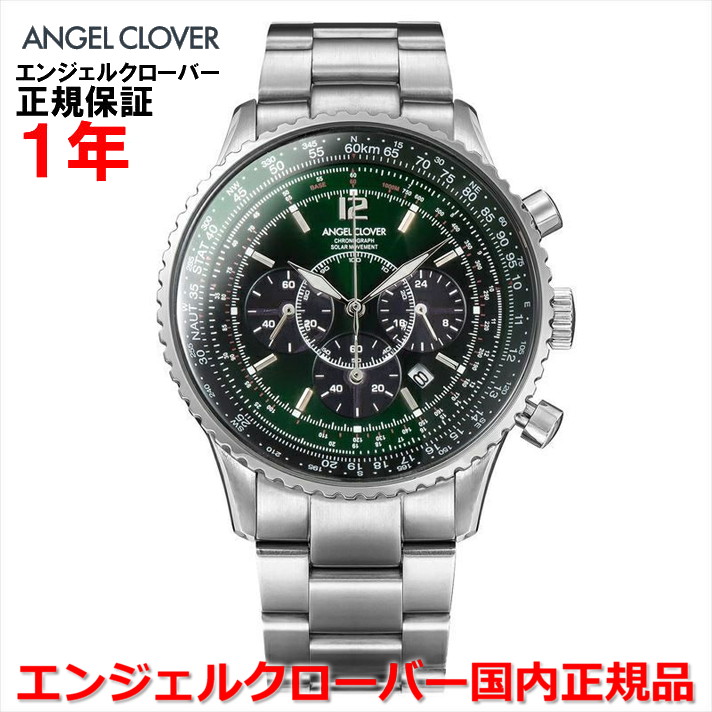 【国内正規品】ANGEL CLOVER エンジェルクローバー 腕時計 ソーラー ウォッチ メンズ タイムクラフトソーラー TIME CRAFT SOLAR NTS44SGR ｜Jewelry＆Watch　LuxeK