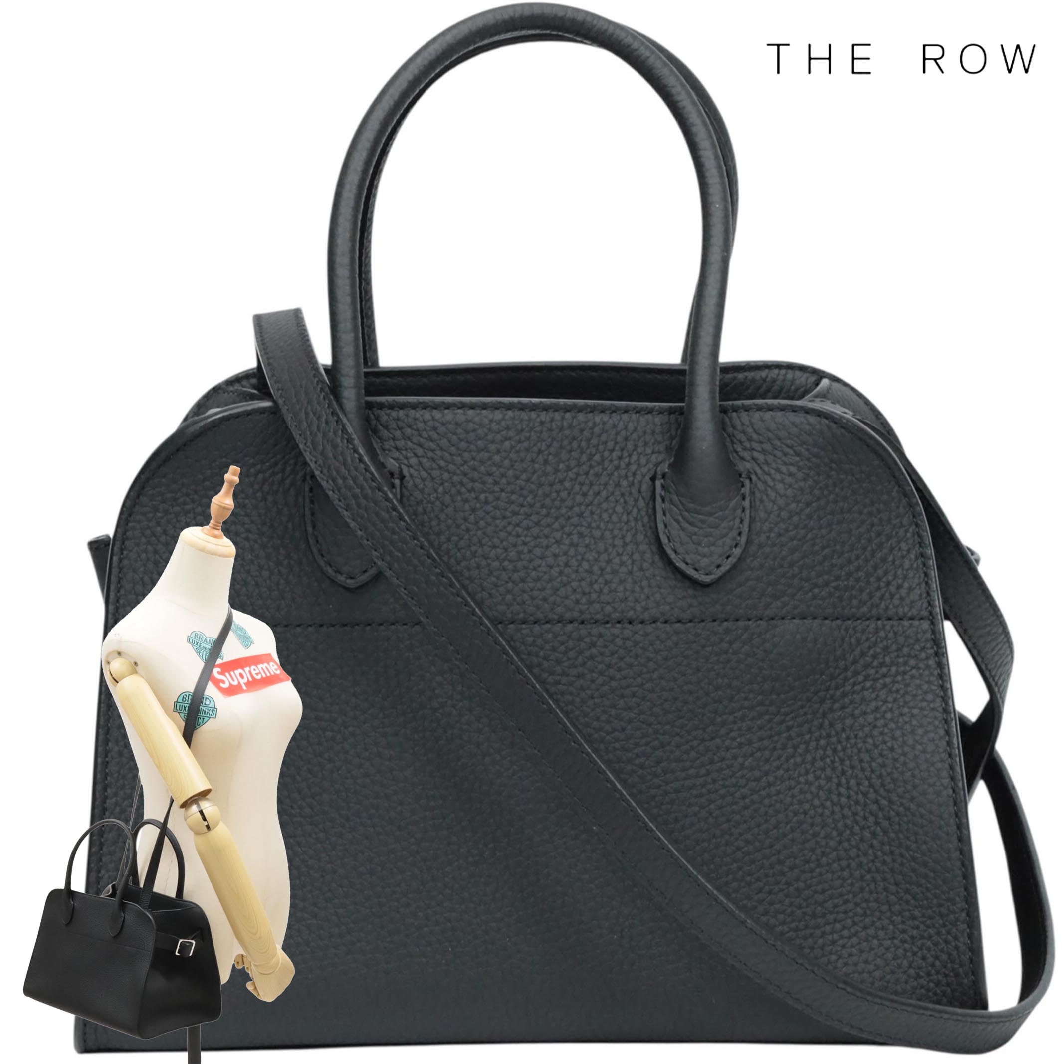 楽天市場】ザ ロウ THE ROW トートバッグ ブラック レディース w1664