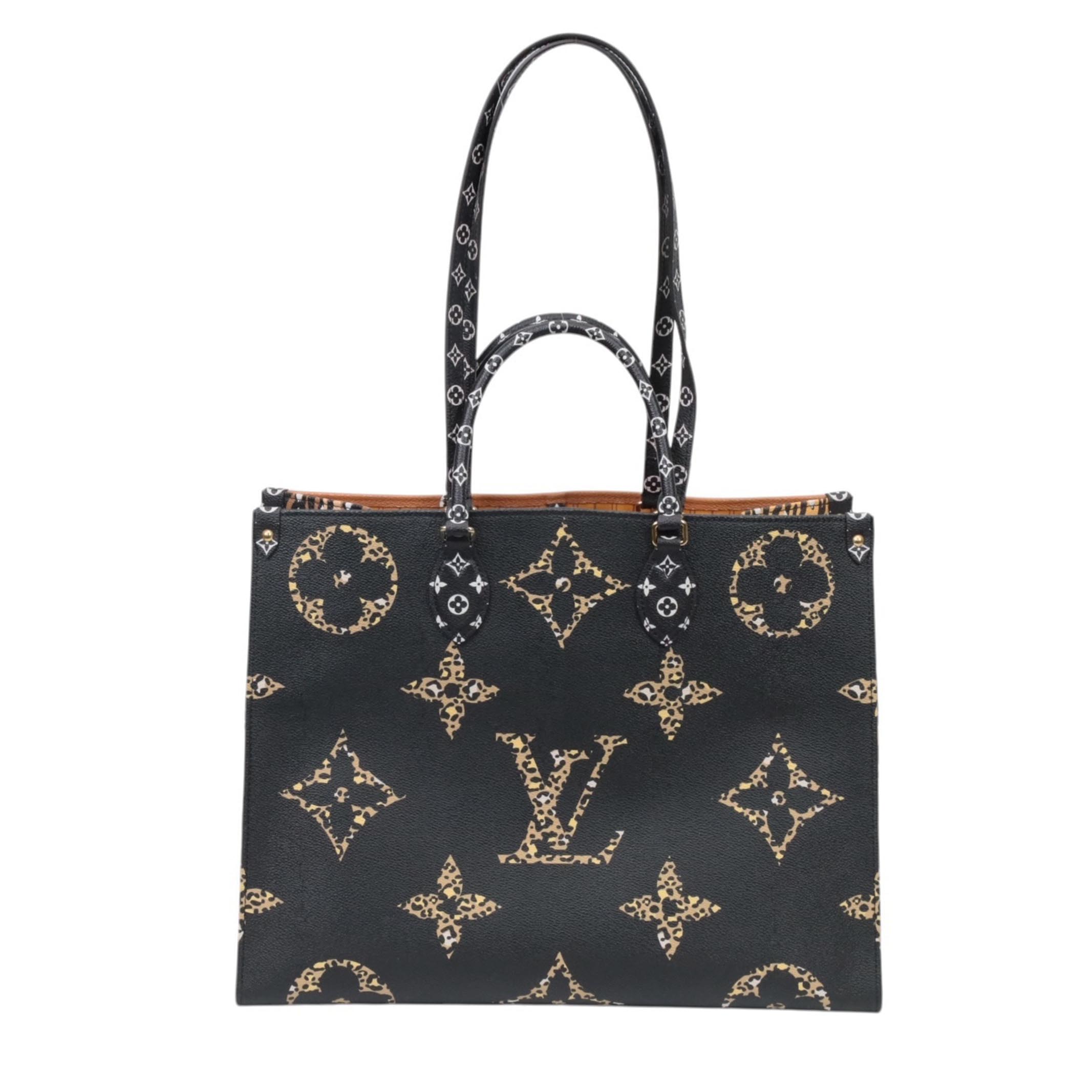 LOUIS VUITTON トートバッグ LOUIS VUITTON Tote Bag Hippo Livington_Damier Eben_Brown