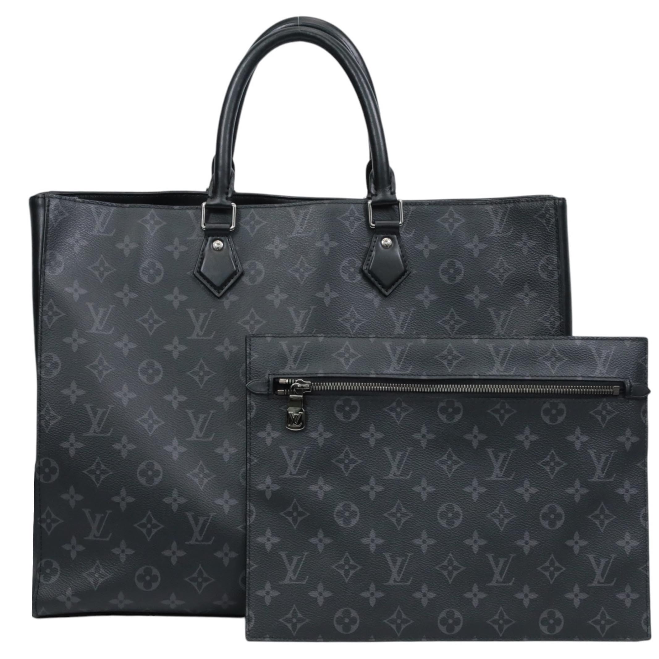 【返品OK】【中古ABランク】LOUIS VUITTON ルイヴィトン モノグラムエクリプス グランサック M44733 メンズ ハンドバッグ ビジネス 旅行