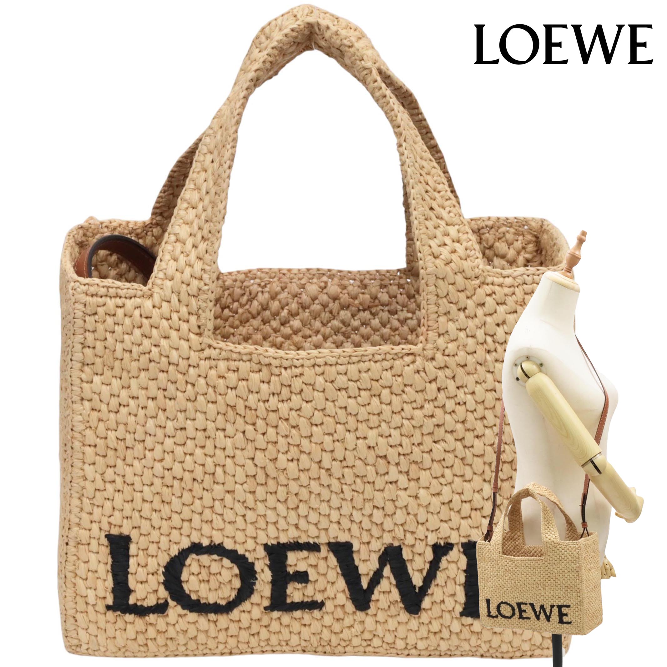 楽天市場】【バッグ】LOEWE ロエベ レオ レザー トートバッグ