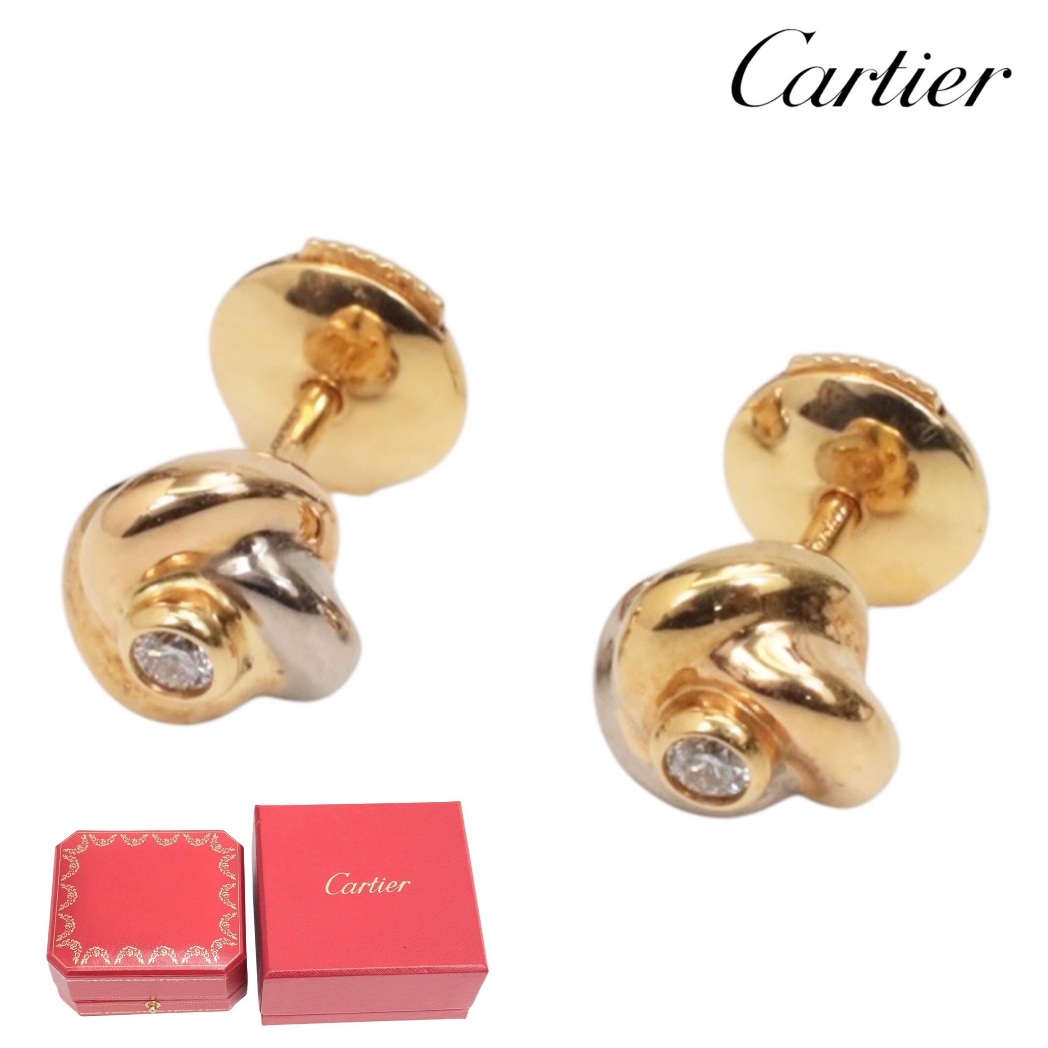 楽天市場】カルティエ ジュスト アン クル シングル 片方のみ ピアス