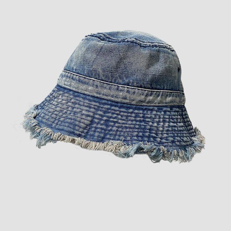 楽天市場】ダメージ バケット ハット デニム バケットハット 春夏 秋冬