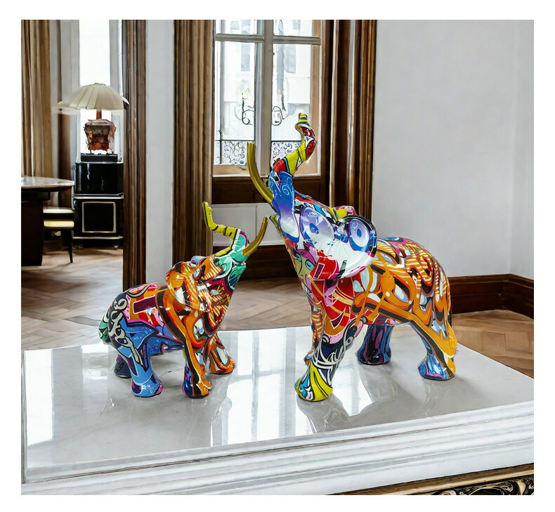 楽天市場】Marestia マレスティア 鼻を上げた子象(エレファント