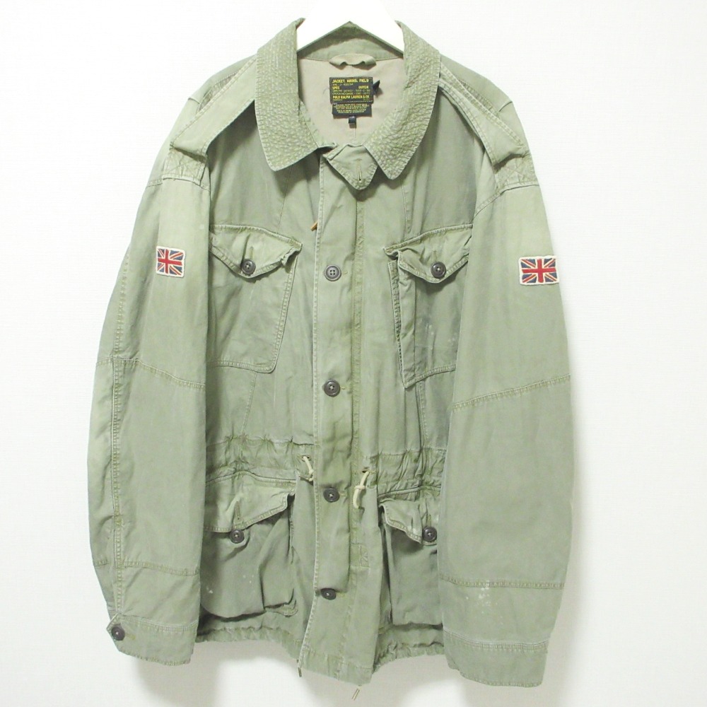 【美品】 POLO RALPH LAUREN ポロラルフローレン ジャケット 9 POLO RALPH LAUREN ポロ ラルフローレン サテン バーシティ