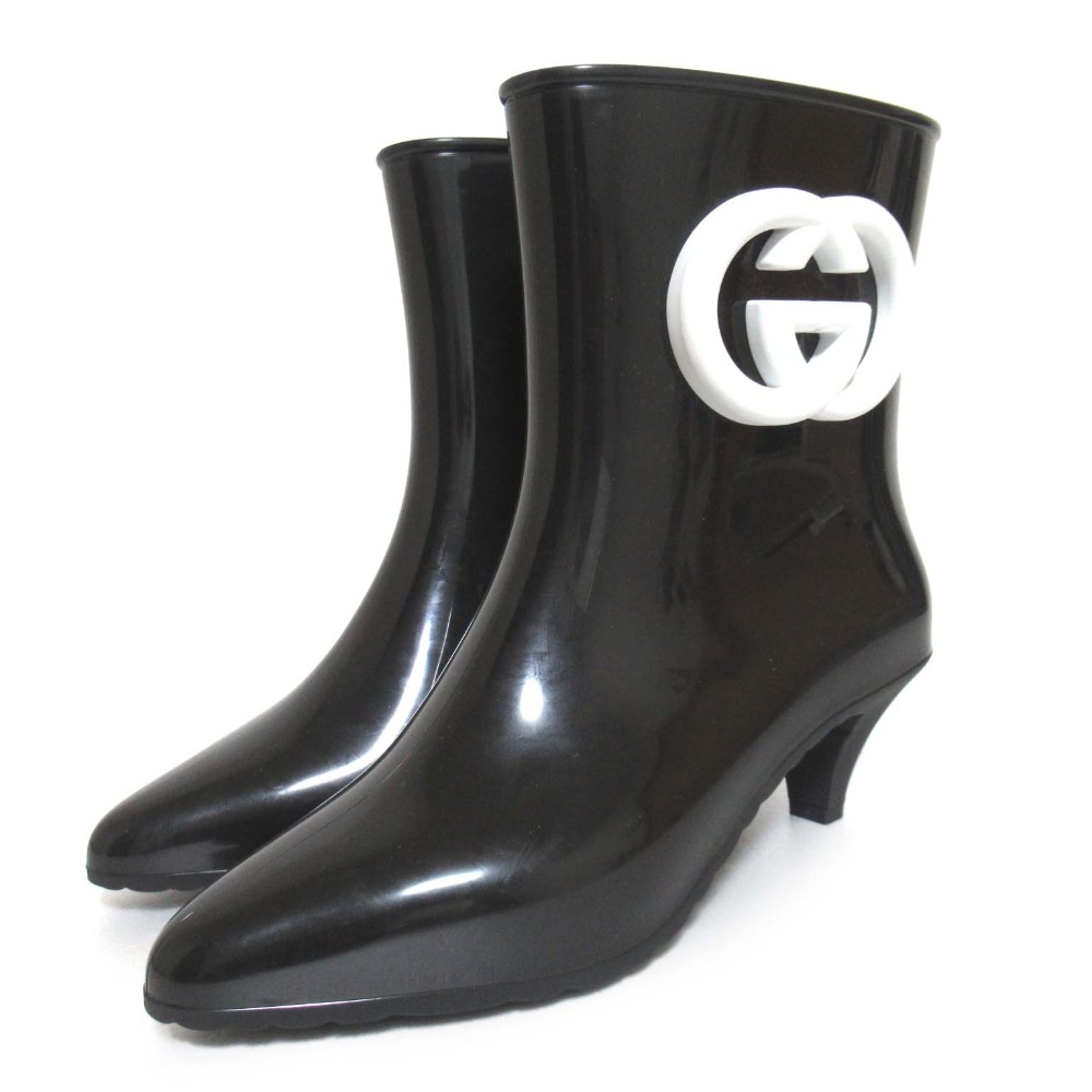GUCCI レインブーツ　37 楽天市場】グッチ レインブーツ 37 約24cm 長靴 GG ベージュ