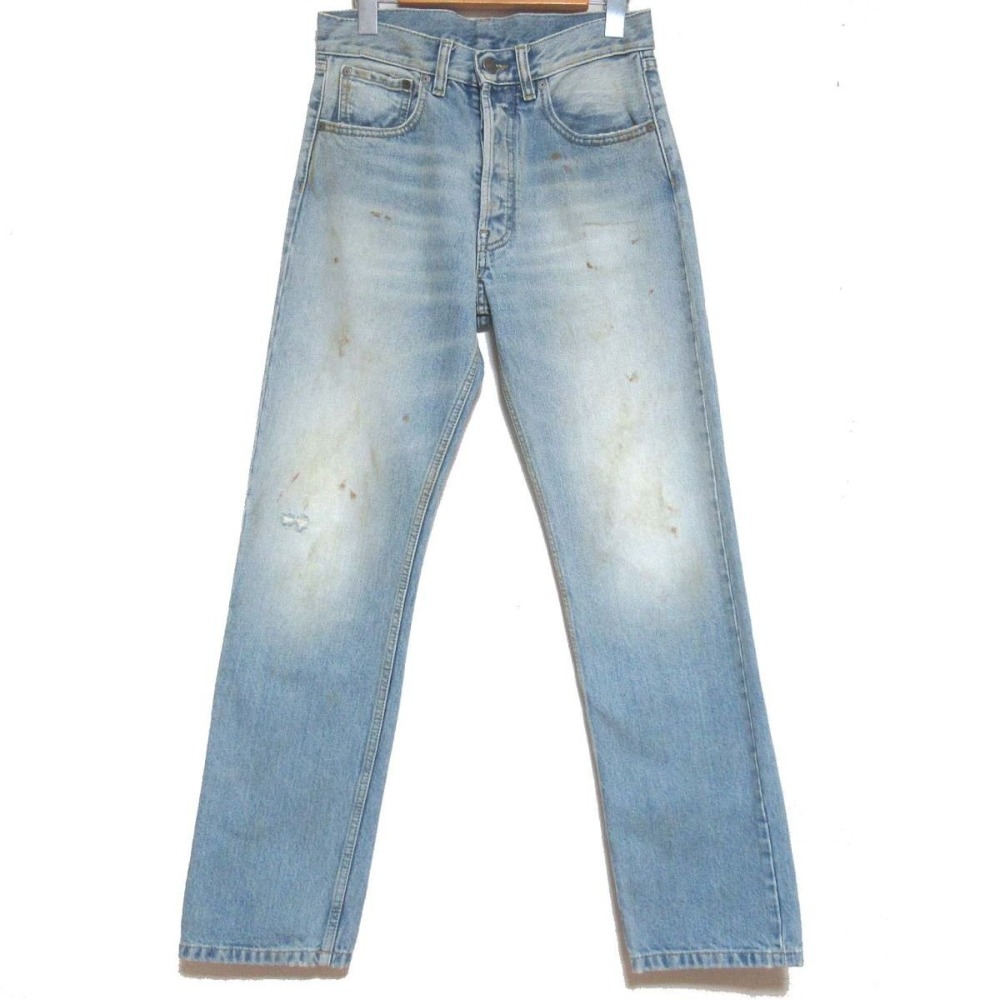 楽天市場】MAISON MARGIELA 22aw WASHED DENIM 5POCKETS PANTS