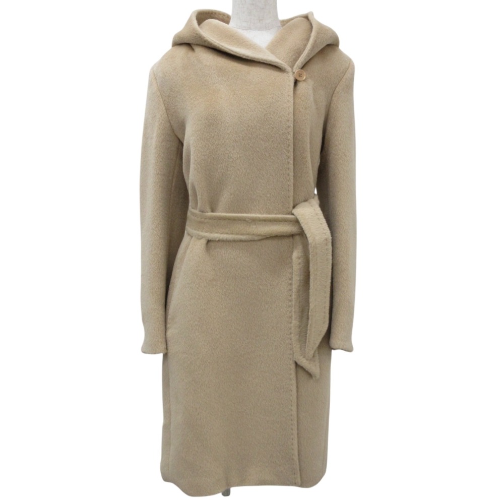 美品 'S Max Mara エスマックスマーラ モヘヤ ストレッチ オープンフロント ロングカーディガン ニットガウンコート S グレージュ レディース 古着 中古 USED 楽天市場】【中古】 美品 'S Max Mara エスマックスマーラ モヘヤ