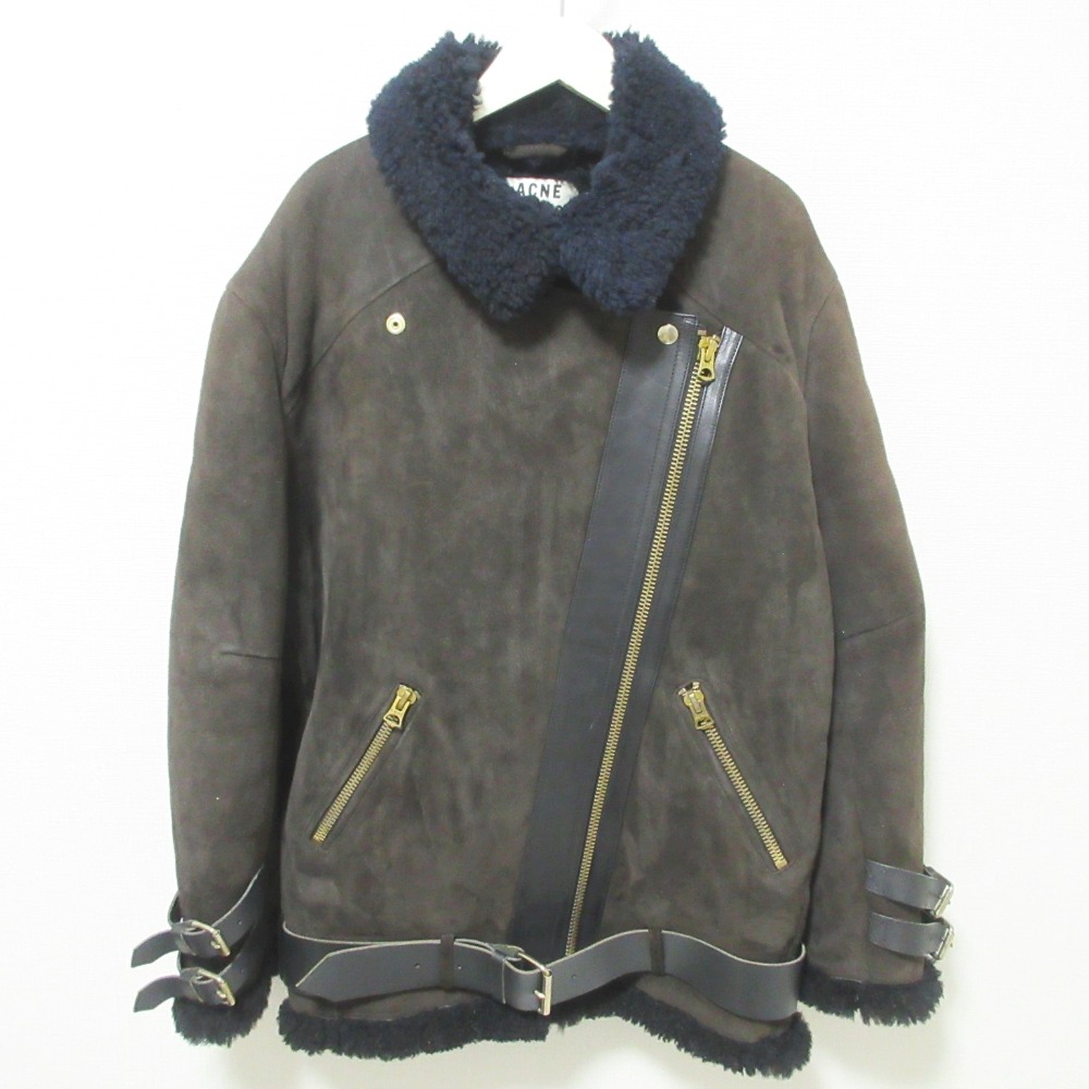 ACNE イエロースエードジャケット zbhap71-002-7.