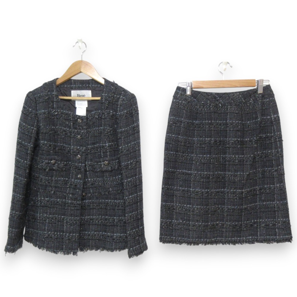 楽天市場】【中古】 美品 24AW Rene ルネ Dress Martha ストレッチ  