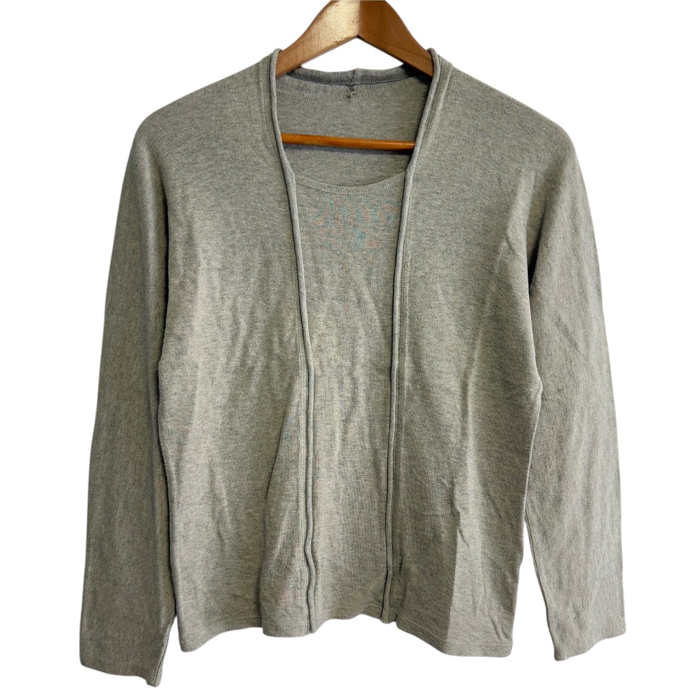 ヨーガンレール＊長袖ニット Mサイズ 美品 Jurgen Lehl ヨーガンレール 長袖 ニットシャツ サイズM