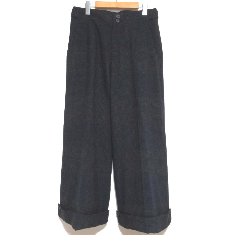 美品✨ ヨウジヤマモト 変形 サルエルパンツ ワイド チェック ラメ 2 ウール 楽天市場】Yohji Yamamoto(Ys) ヨウジヤマモト パンツ サイズ:3