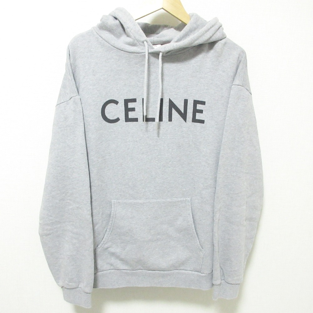 楽天市場】【中古】 CELINE セリーヌ フード付き ルーズスウェット