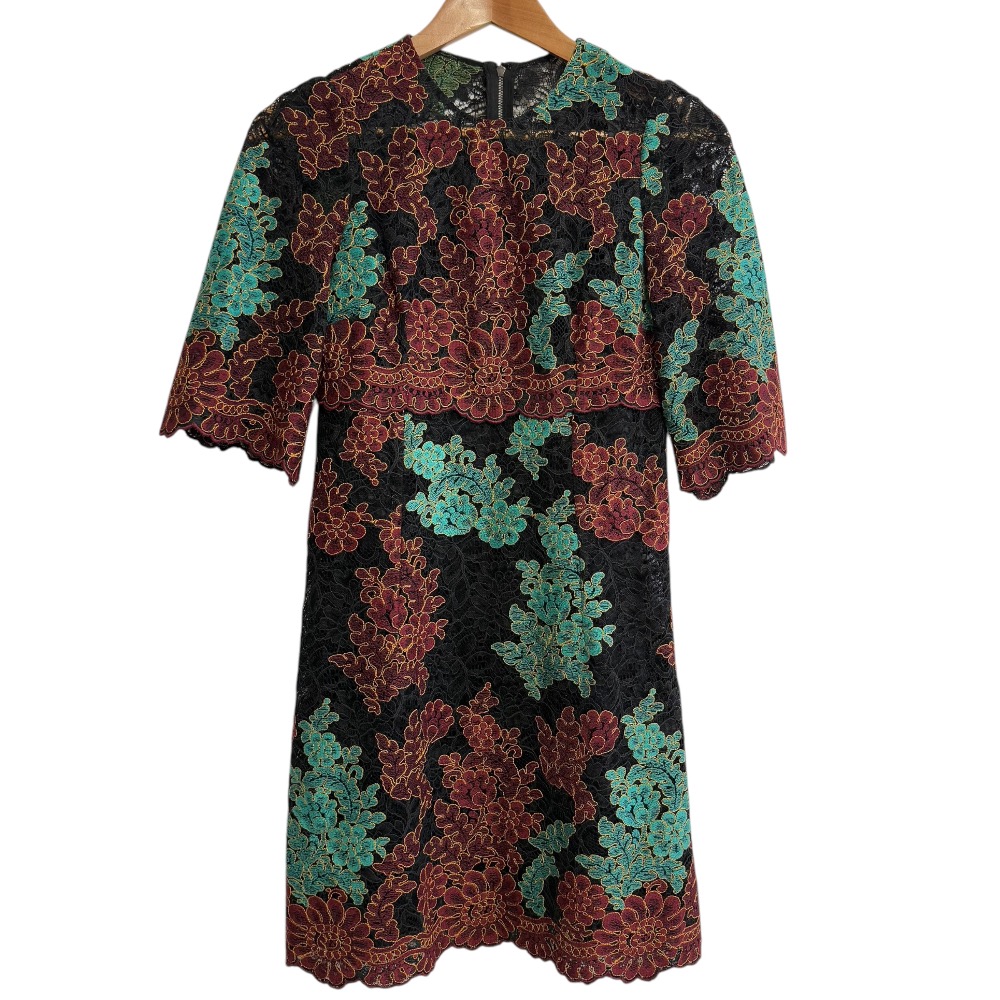 楽天市場】美品 D&G ドルチェ＆ガッバーナ ワンピース 黒 サイズ