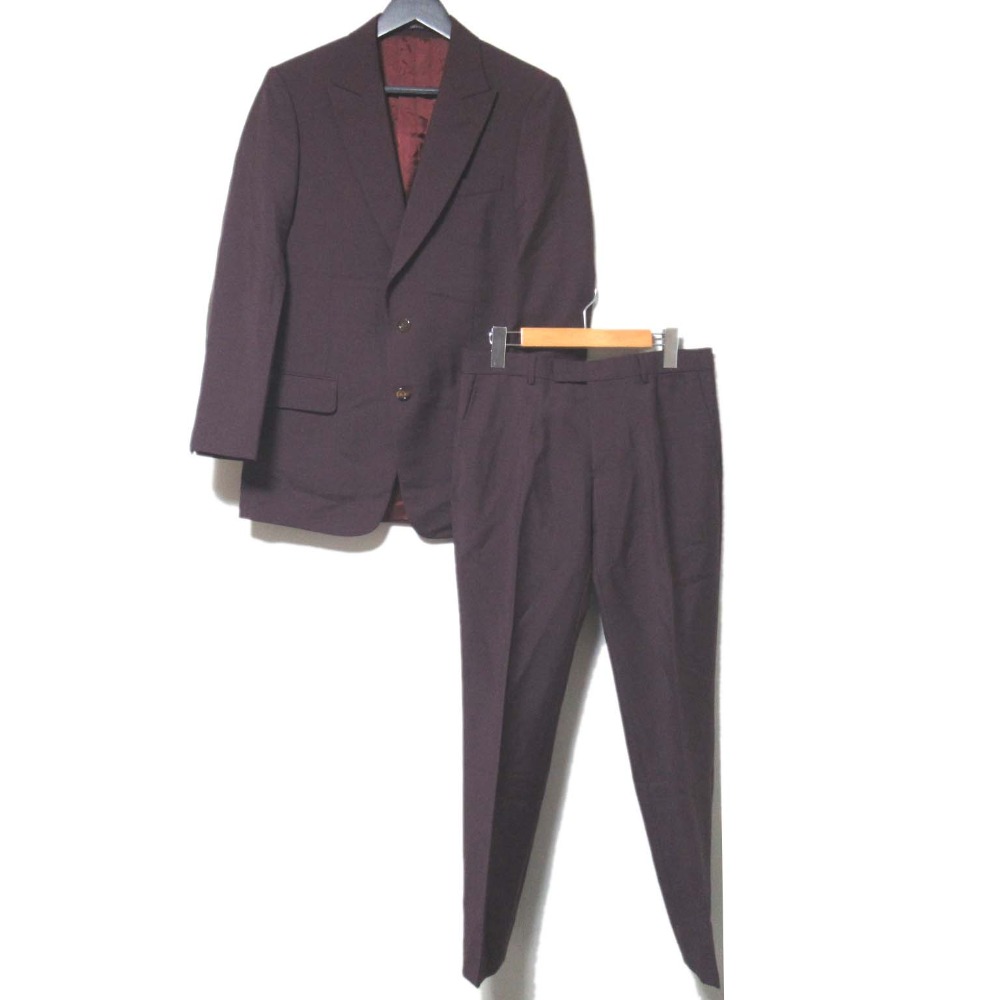 グッチ　パンツスーツセット　茶　42 brandland-bundai_271068