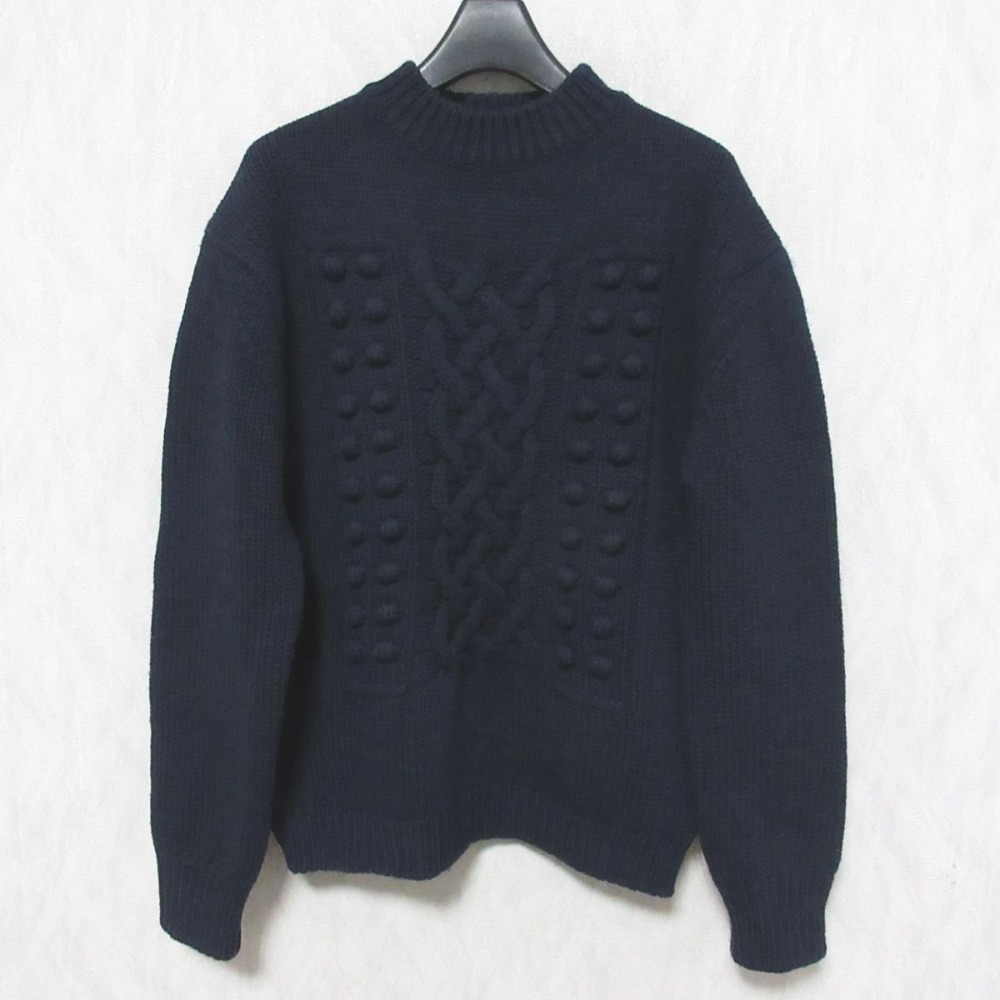 未使用 24AW SIMPLICITE シンプリシテェ 7Gウール天竺タートルプルオーバー ニット セーター 24080700224040 F レッド レディース 古着 中古 Simplicite - 未使用 24AW SIMPLICITE シンプリシテェ 7Gウール