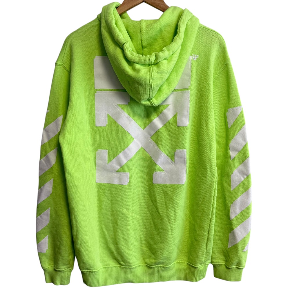 off-white スウェット　裏起毛　ジャージ　バッグロゴ　ペンキ　アロー 楽天市場】OFF-WHITE オフホワイト パーカー サイズ:L 19AW