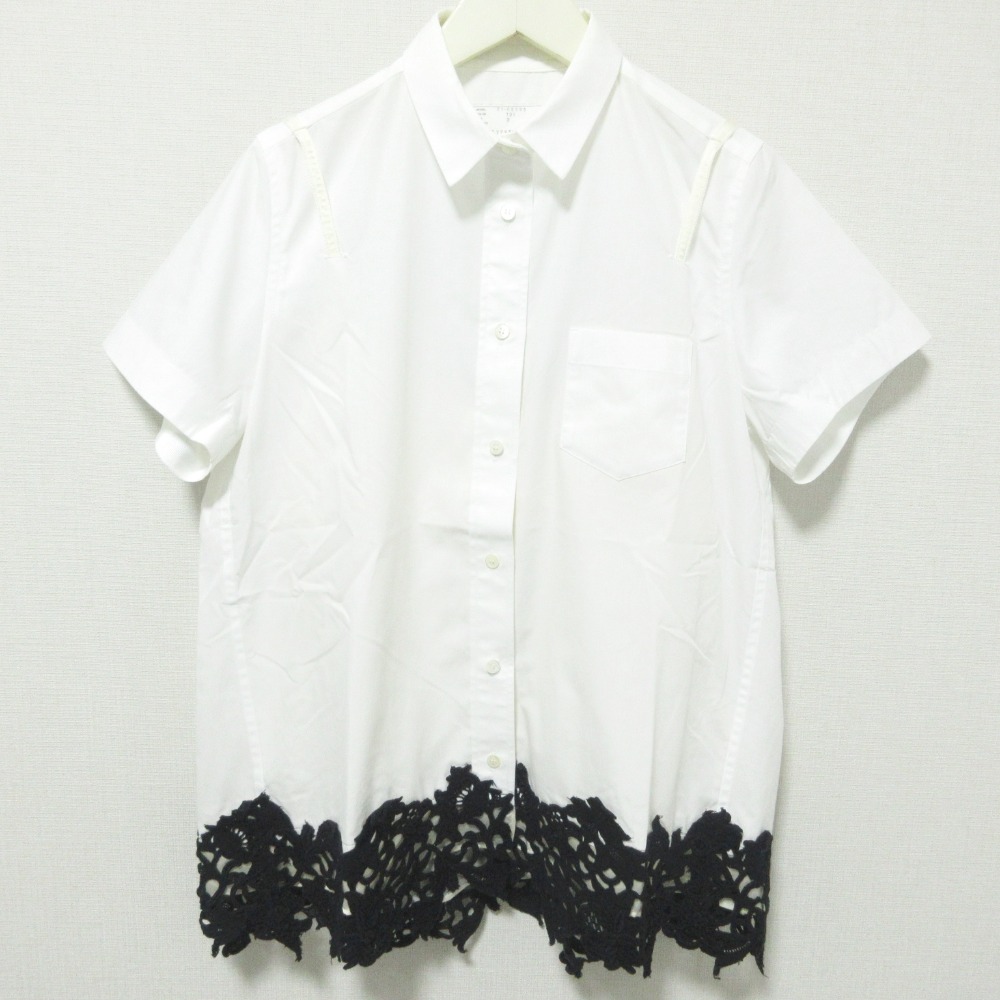 美品 クリーニング済 22AW yori ヨリ 長袖 スカラップカット