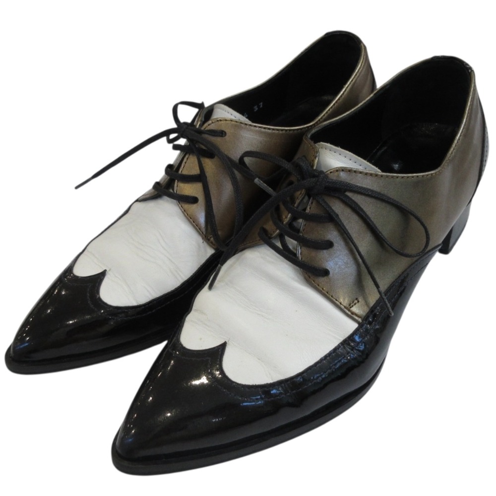 pertini ペルティニ　レースアップ　ウイングチップ　革靴　23.5 楽天市場】スペイン製 Pertini / ペルティニ ウイングチップ