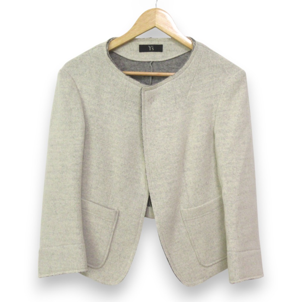 美品 80s⭐️ヨウジヤマモト ライダースジャケット ウールギャバジン 緑系 PLAY｜THE SHOP YOHJI YAMAMOTO